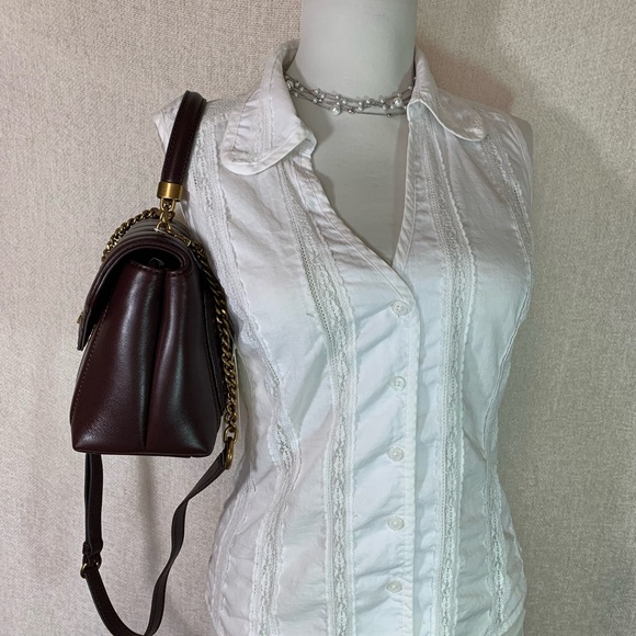 NEW Tory Burch Tempranillo Kira Small Top-Handle Satchel/Shoulder/Crossbody Bag - Picture 14 of 16